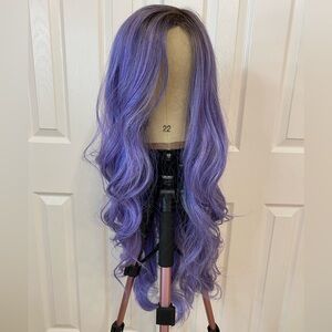 Wigs For Every Woman Rapunzel wig 28” purple. New In Box. Same as Belle Tress.